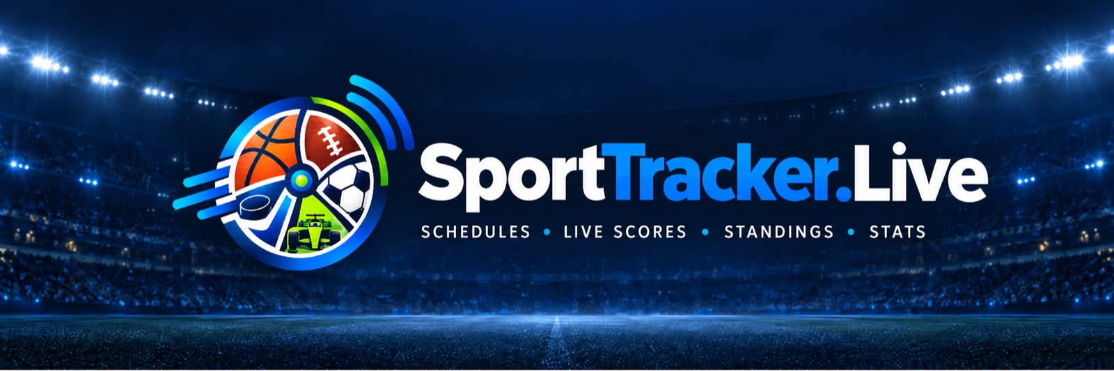 SportTracker — schedules, live scores, standings, stats